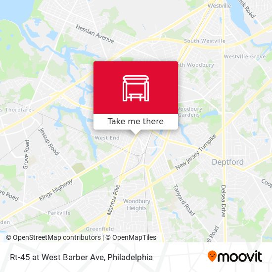 Mapa de Rt-45 at West Barber Ave