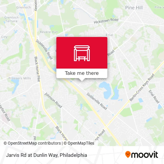 Jarvis Rd at Dunlin Way map