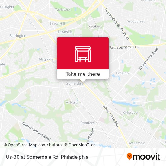 Mapa de Us-30 at Somerdale Rd