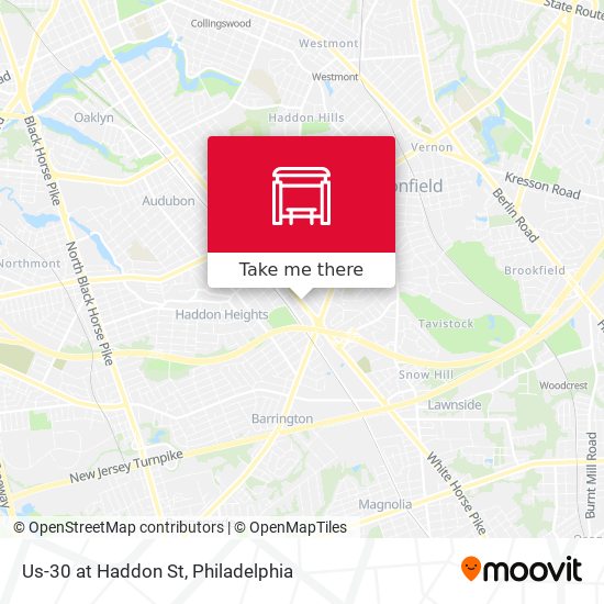 Mapa de Us-30 at Haddon St