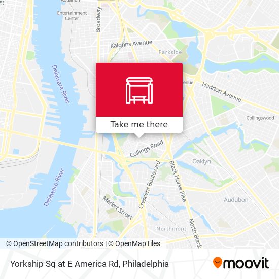 Yorkship Sq at E America Rd map