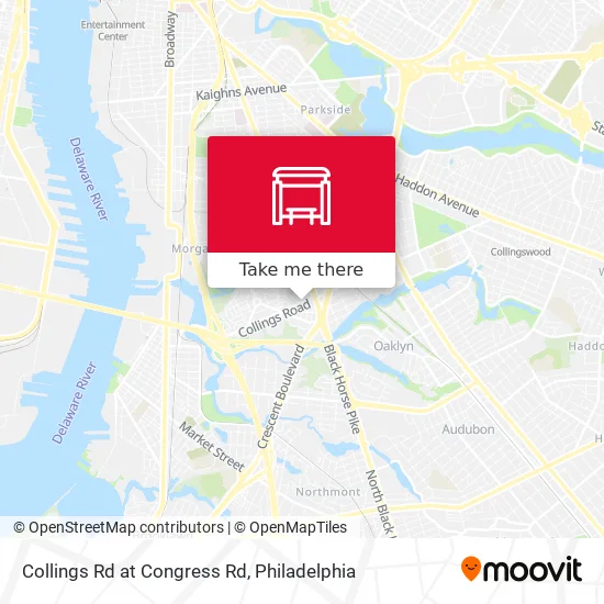 Collings Rd at Congress Rd map