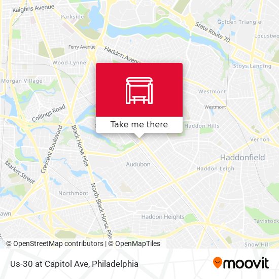 Us-30 at Capitol Ave map
