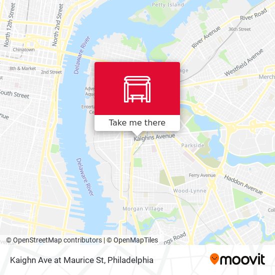 Kaighn Ave at Maurice St map