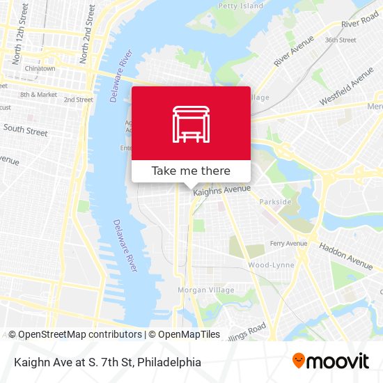 Mapa de Kaighn Ave at S. 7th St
