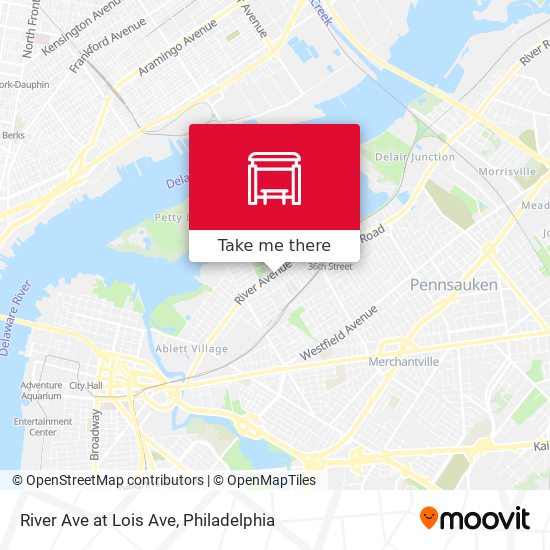 Mapa de River Ave at Lois Ave