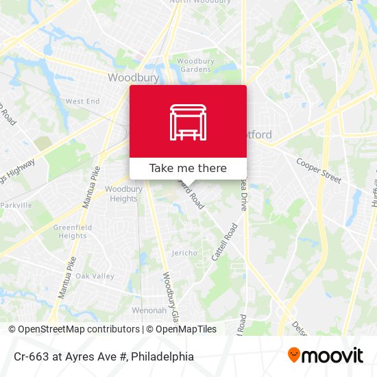 Mapa de Cr-663 at Ayres Ave #