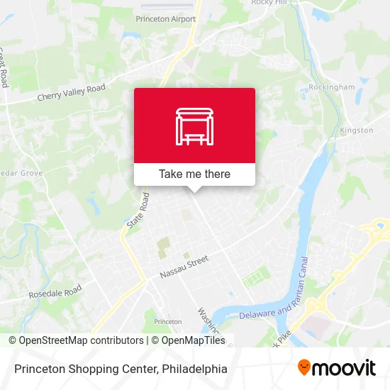 Princeton Shopping Center map
