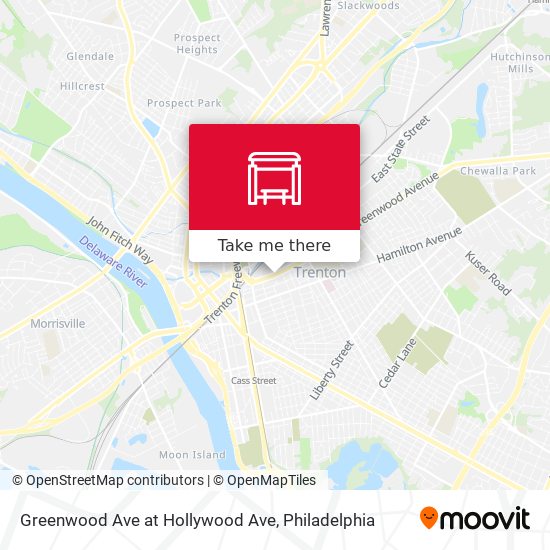 Mapa de Greenwood Ave at Hollywood Ave