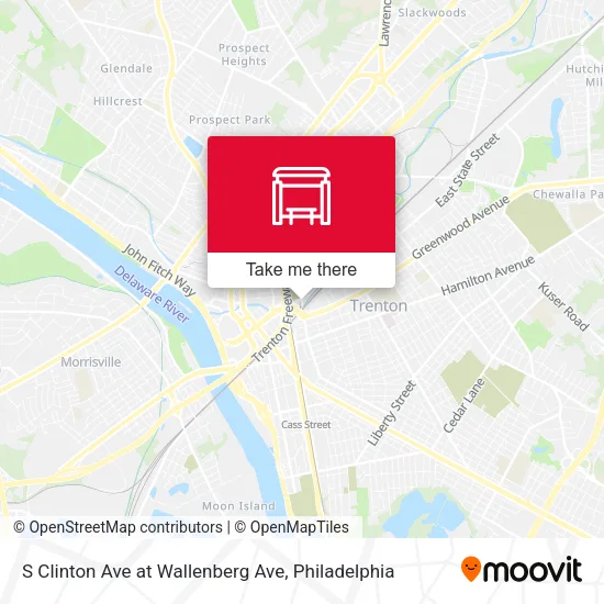 Mapa de S Clinton Ave at Wallenberg Ave