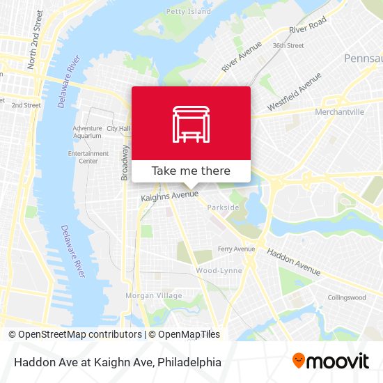 Mapa de Haddon Ave at Kaighn Ave