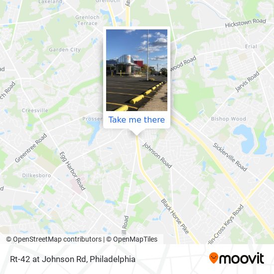 Mapa de Rt-42 at Johnson Rd