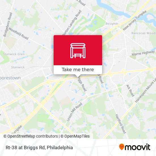 Mapa de Rt-38 at Briggs Rd