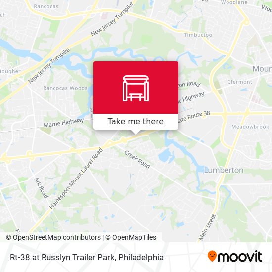 Mapa de Rt-38 at Russlyn Trailer Park