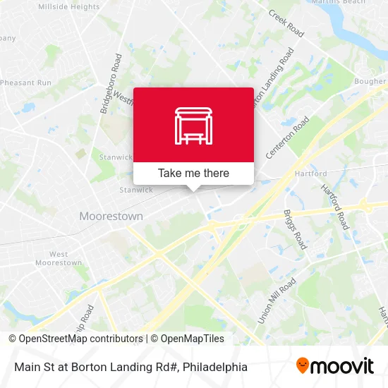 Main St at Borton Landing Rd# map
