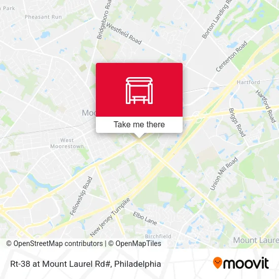 Mapa de Rt-38 at Mount Laurel Rd#
