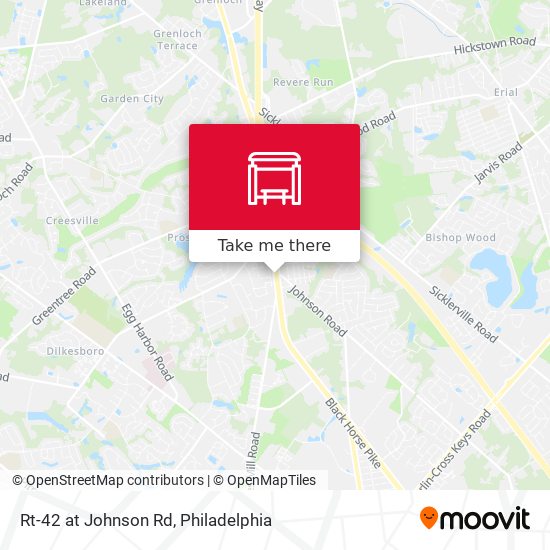 Mapa de Rt-42 at Johnson Rd