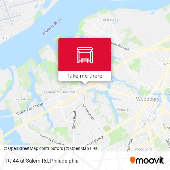 Rt-44 at Salem Rd map