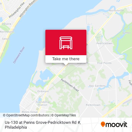 Mapa de Us-130 at Penns Grove-Pedricktown Rd #