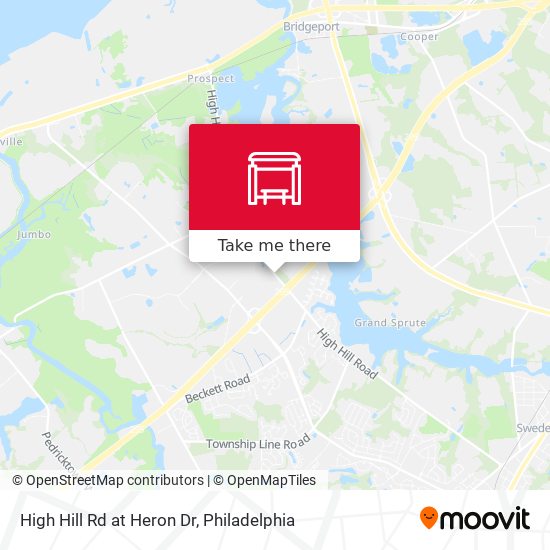 High Hill Rd at Heron Dr map
