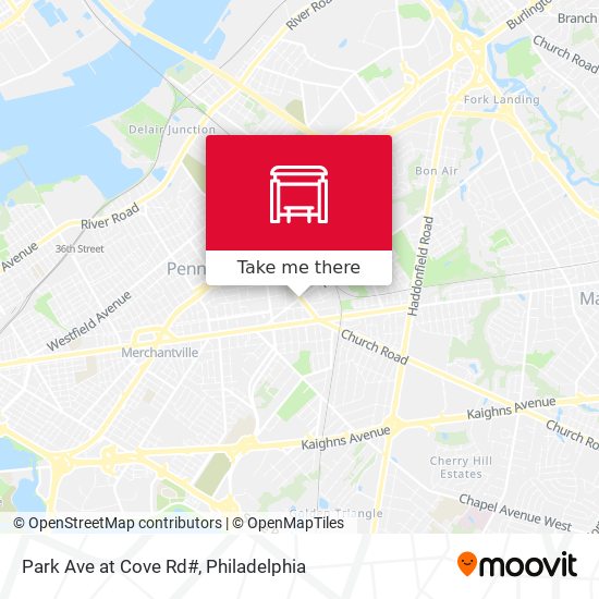 Mapa de Park Ave at Cove Rd#