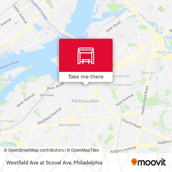Mapa de Westfield Ave at Scovel Ave