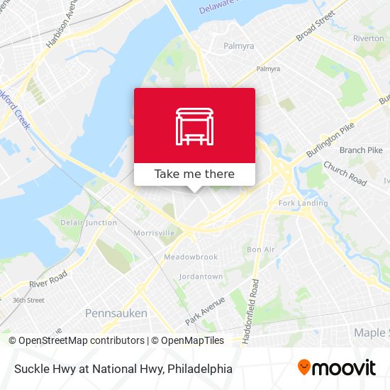Suckle Hwy at National Hwy map