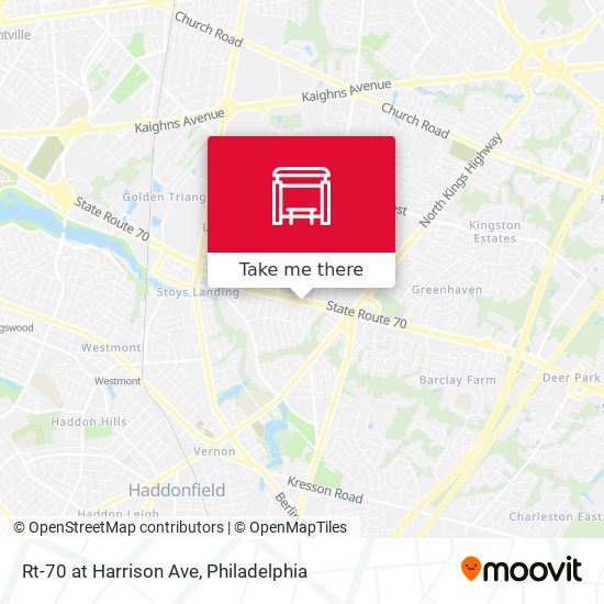 Mapa de Rt-70 at Harrison Ave