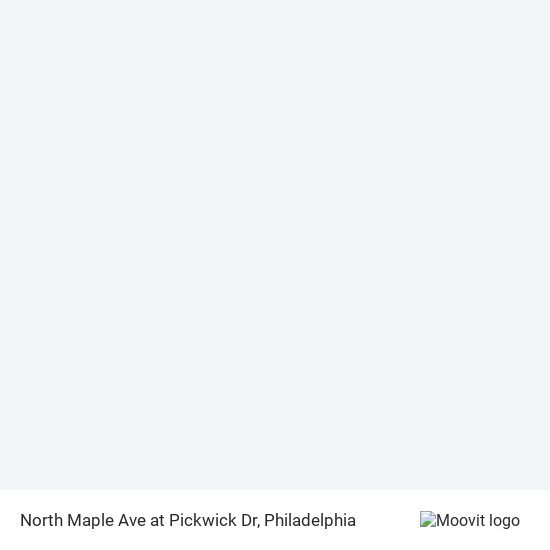 North Maple Ave at Pickwick Dr map