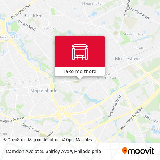 Mapa de Camden Ave at S. Shirley Ave#