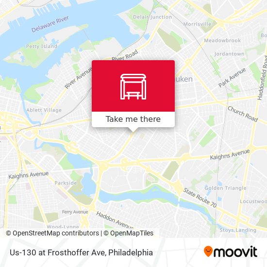 Mapa de Us-130 at Frosthoffer Ave