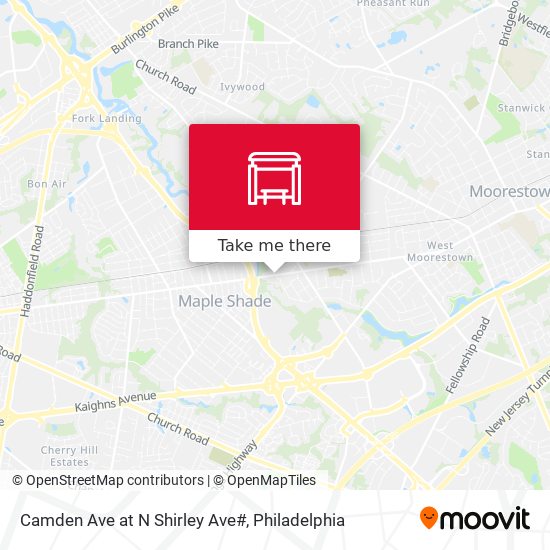 Mapa de Camden Ave at N Shirley Ave#
