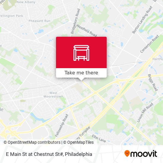 Mapa de E Main St at Chestnut St#