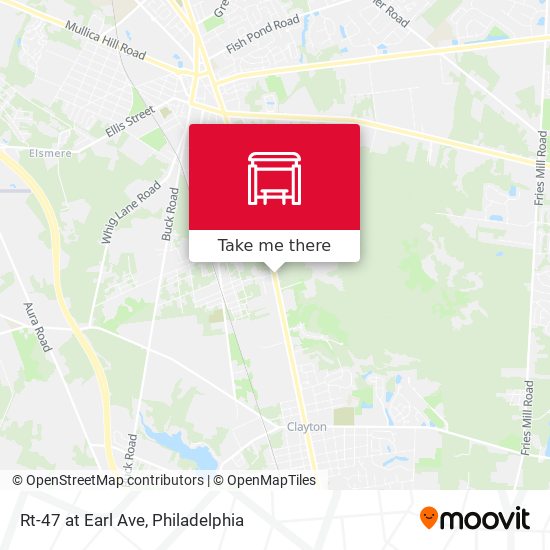 Rt-47 at Earl Ave map