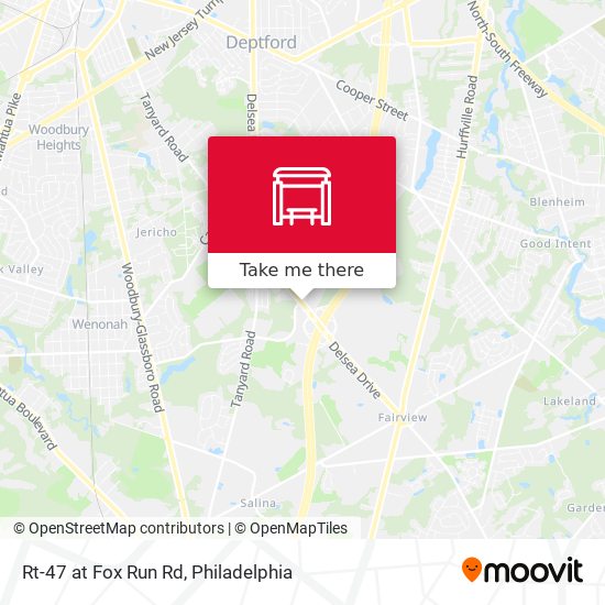 Mapa de Rt-47 at Fox Run Rd