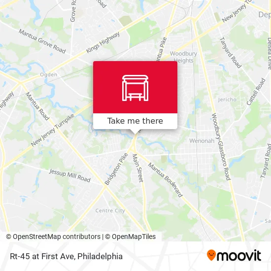 Rt-45 at First Ave map