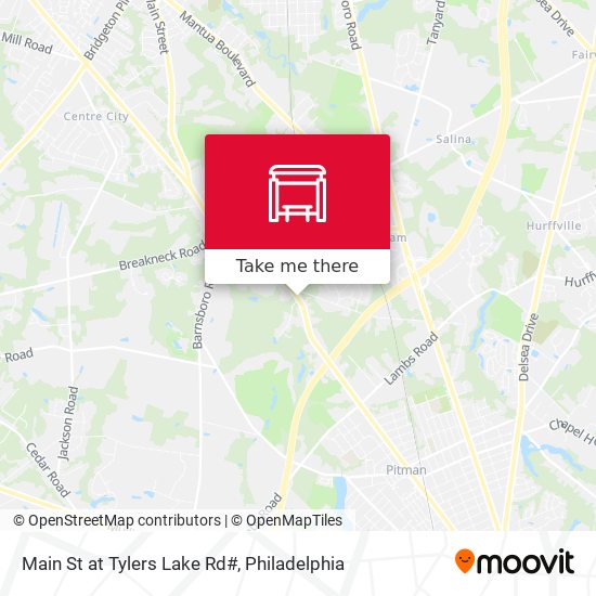 Main St at Tylers Lake Rd# map