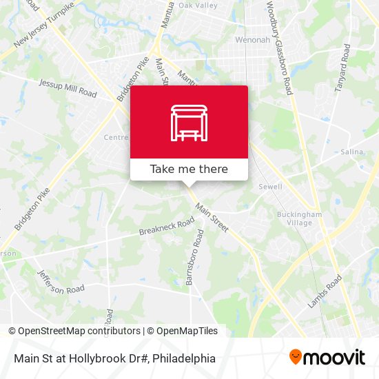 Mapa de Main St at Hollybrook Dr#