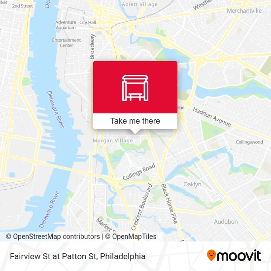 Fairview St at Patton St map