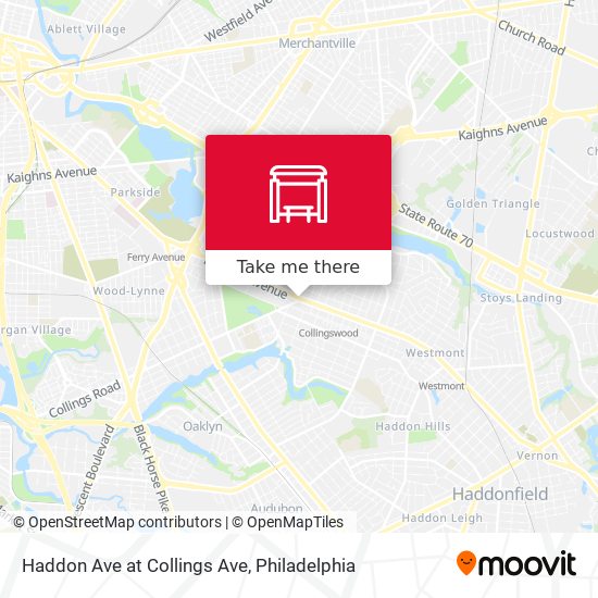 Mapa de Haddon Ave at Collings Ave
