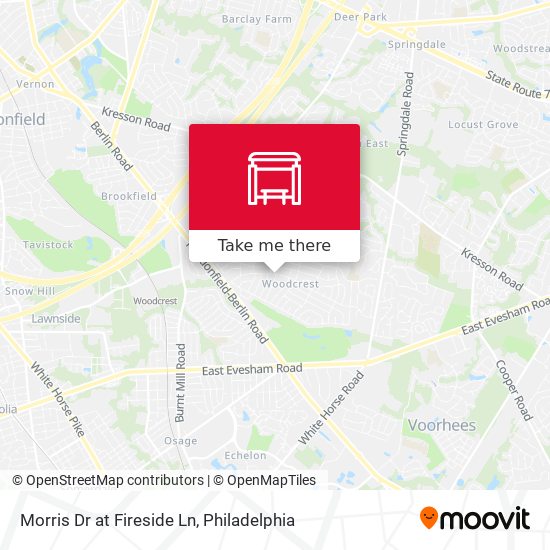Mapa de Morris Dr at Fireside Ln