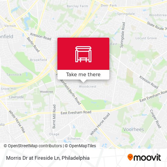 Mapa de Morris Dr at Fireside Ln