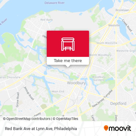Red Bank Ave at Lynn Ave map
