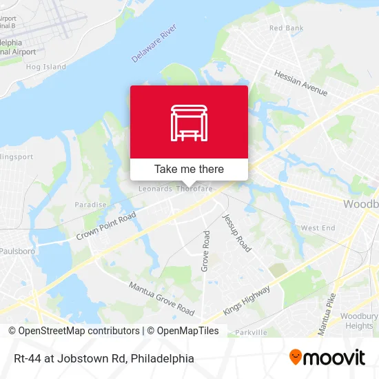 Mapa de Rt-44 at Jobstown Rd