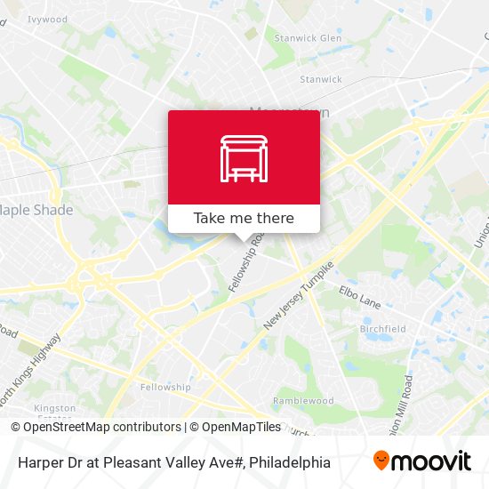 Harper Dr at Pleasant Valley Ave# map