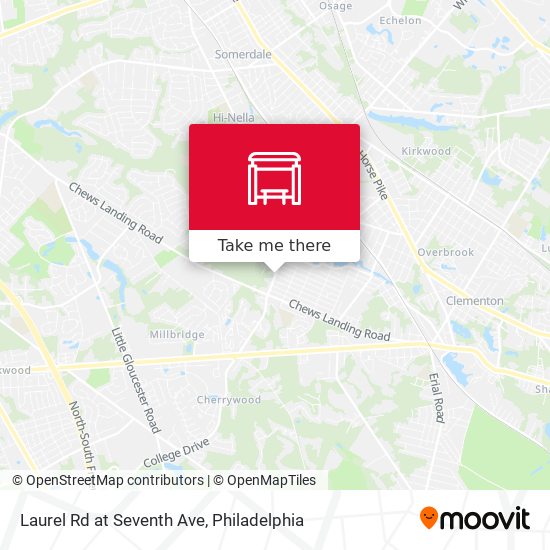 Mapa de Laurel Rd at Seventh Ave