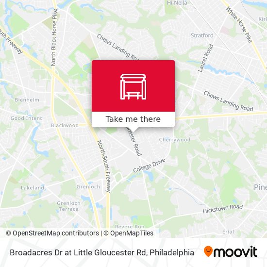 Broadacres Dr at Little Gloucester Rd map