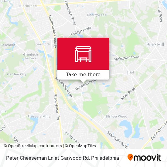 Peter Cheeseman Ln at Garwood Rd map