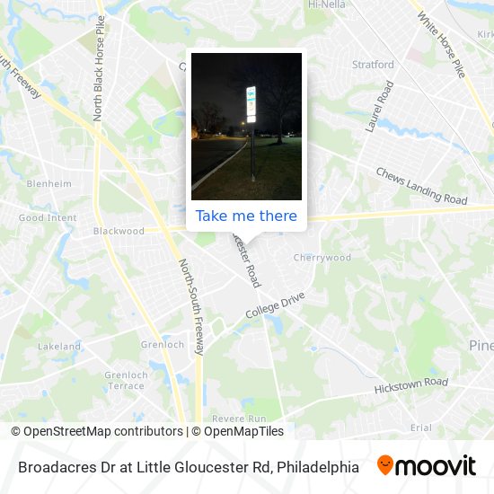 Broadacres Dr at Little Gloucester Rd map