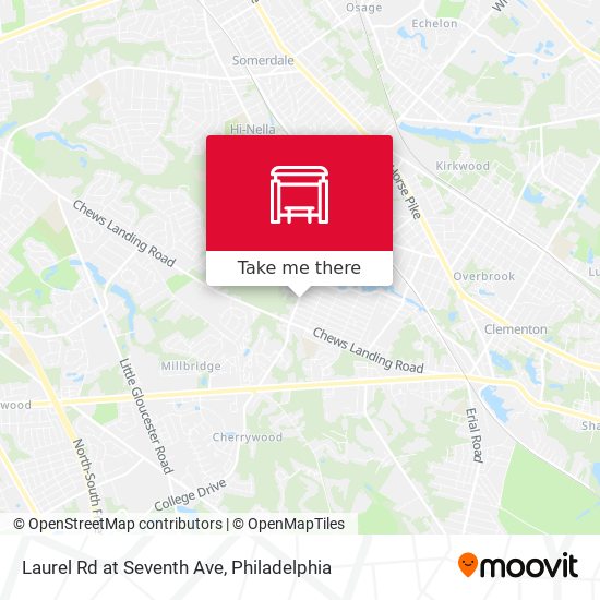 Mapa de Laurel Rd at Seventh Ave